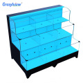 5L  transparent large volume  seafood tank with air pump